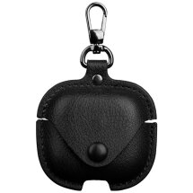 Защитный чехол UniCase Retro Cover для Xiaomi Redmi Buds 6 Active - Black: фото 1 из 7