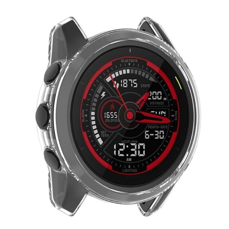 Защитный чехол UniCase Silicone Cover для Garmin Forerunner 745 - Transparent: фото 4 из 6