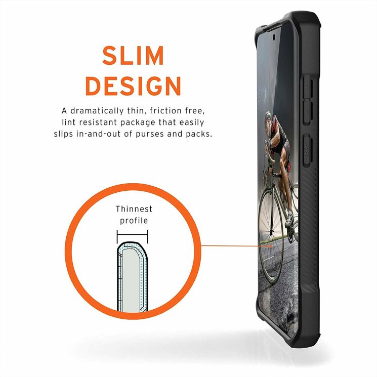 Защитный чехол URBAN ARMOR GEAR (UAG) Monarch для Samsung Galaxy S20 Ultra (G988) - Black: фото 8 из 8