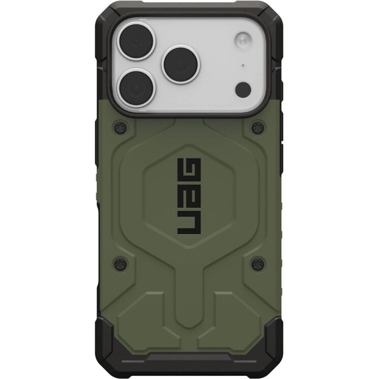 Защитный чехол URBAN ARMOR GEAR (UAG) Pathfinder MagSafe для iPhone 17 Pro (114548117272) - Olive: фото 1 из 11
