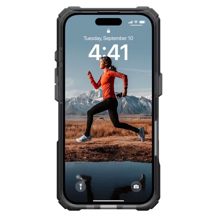 Защитный чехол URBAN ARMOR GEAR Plasma XTE Pro для iPhone 16 (1144761F3136) - Ash / Titanium: фото 2 из 13