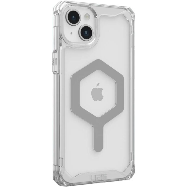 Защитный чехол URBAN ARMOR GEAR (UAG) Plyo Magsafe для Apple iPhone 15 Plus - Ice Silver: фото 3 из 10