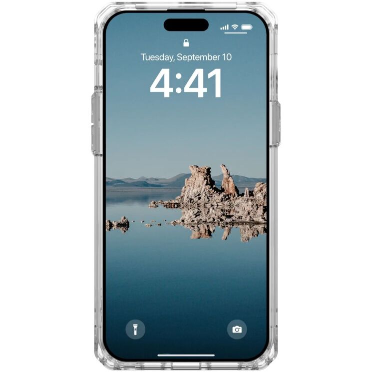 Защитный чехол URBAN ARMOR GEAR (UAG) Plyo Magsafe для Apple iPhone 15 Plus - Ice Silver: фото 6 из 10