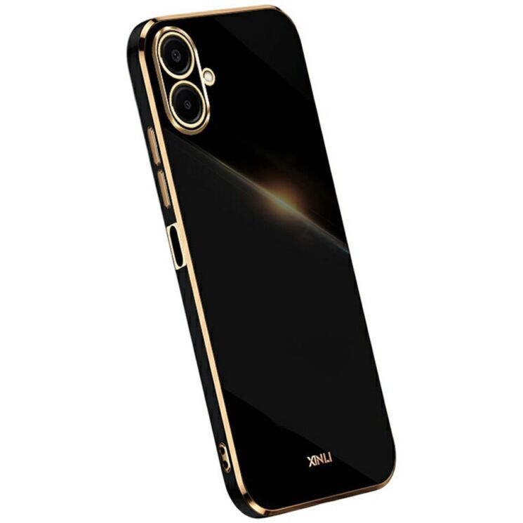 Защитный чехол XINLI Porcelain Design для Samsung Galaxy A07 (A075) - Black: фото 1 из 9