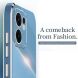 Защитный чехол XINLI Porcelain Magnetic для OPPO Reno 13 F/FS 5G - Blue (377911L). Фото 6 из 7