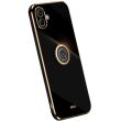 Захисний чохол XINLI Porcelain Ring для Samsung Galaxy A06 (A065) - Black (365166B)