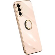 Защитный чехол XINLI Porcelain Ring для Samsung Galaxy S26 FE - Pink: фото 1 из 6