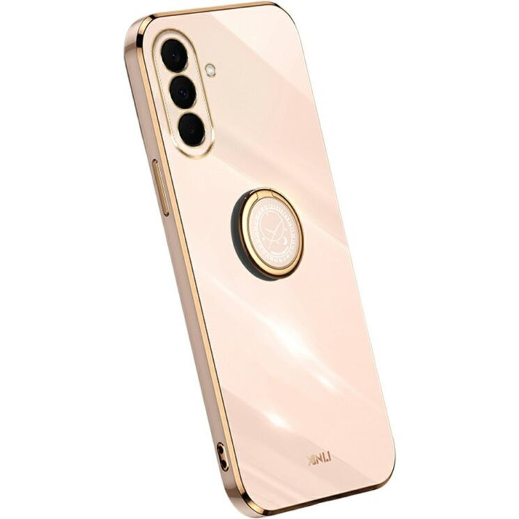 Защитный чехол XINLI Porcelain Ring для Samsung Galaxy S26 FE - Pink: фото 1 из 6