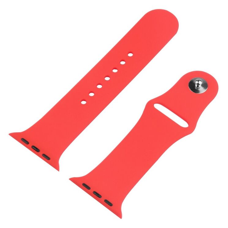 Захисний комплект Deexe Protective Kit для Apple Watch 45 mm (7 / 8 / 9 Series) - Red: фото 2 з 8