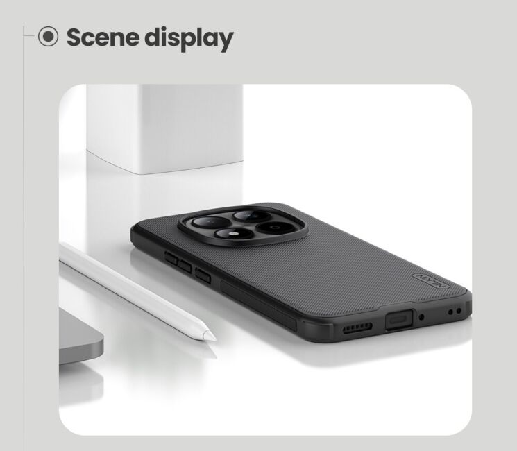 Защитный (PC+TPU) чехол NILLKIN Frosted Shield Pro Magnetic для Xiaomi Redmi Note 15 Pro Plus / Poco M8 Pro 5G - Black (404706B) Защитный (PC+TPU) чехол NILLKIN Frosted Shield Pro Magnetic для Xiaomi Redmi Note 15 Pro Plus / Poco M8 Pro 5G - Black: фото 18 из 19