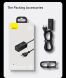 Сетевое зарядное устройство Baseus GaN3 Pro Desktop Fast Charger 2U+2C (100W) CCGP000101 - Black (995675B). Фото 29 из 30