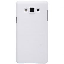 Пластиковая накладка NILLKIN Frosted Shield для Samsung Galaxy A7 (A700) - White: фото 1 з 17