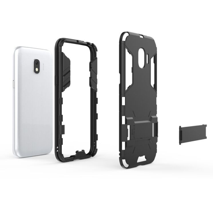 Защитный чехол UniCase Hybrid для Samsung Galaxy J2 2018 (J250) - Black: фото 5 из 10