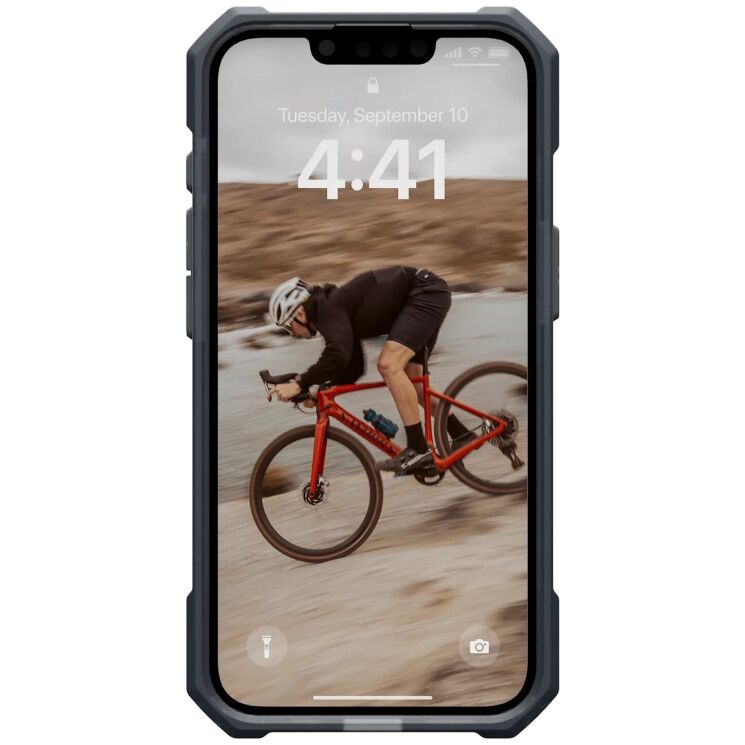 Защитный чехол URBAN ARMOR GEAR (UAG) Essential Armor MagSafe для Apple iPhone 16e (114496113131) - Ash: фото 2 из 10