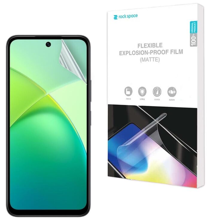 Антиблікова плівка на екран RockSpace Explosion-Proof Matte для Infinix Smart 10 Plus: фото 1 з 8