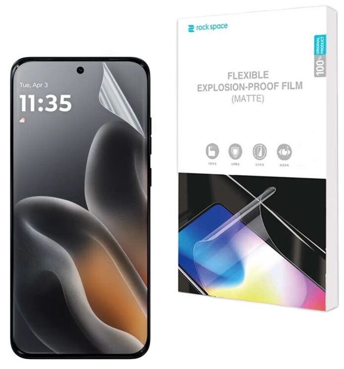 Антиблікова плівка на екран RockSpace Explosion-Proof Matte для Motorola Edge 70 Fusion: фото 1 з 8
