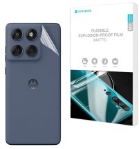 Антибликовая пленка на заднюю панель RockSpace Explosion-Proof Matte для Motorola Edge 60 Fusion: фото 1 из 9