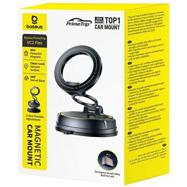 Автомобильный держатель Baseus PrimeTrip VC2 Flex (C0013801) - Black: фото 11 из 12