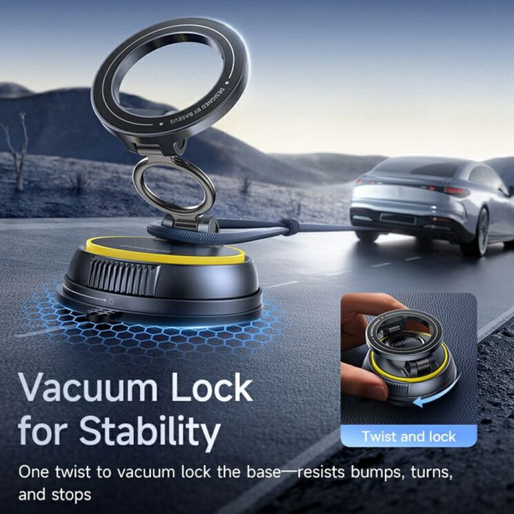 Автомобильный держатель Baseus PrimeTrip VC2 Flex (C0013801) - Black: фото 5 из 12