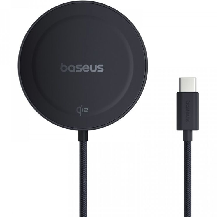 Беспроводное зарядное устройство Baseus Simple Mini 4 15W (P10273300121-02) - Cosmic Black: фото 2 из 21