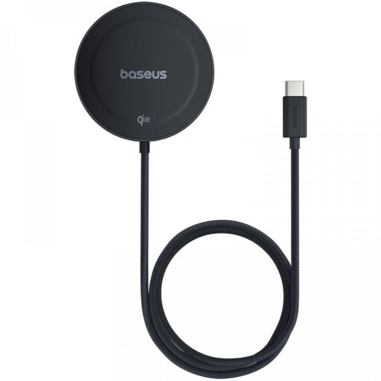 Беспроводное зарядное устройство Baseus Simple Mini 4 15W (P10273300121-02) - Cosmic Black: фото 1 из 21