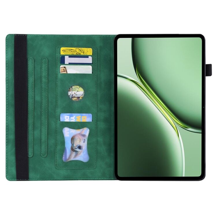 Чехол Deexe Business Style для OnePlus Pad Pro / Pad 2 - Green: фото 2 из 9