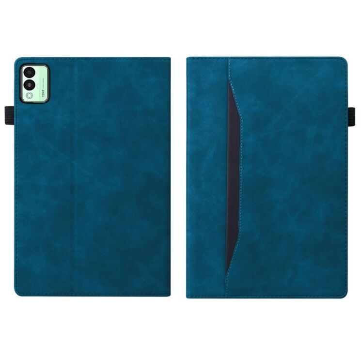 Чехол Deexe Business Style для TECNO Megapad 11 - Blue: фото 6 из 10