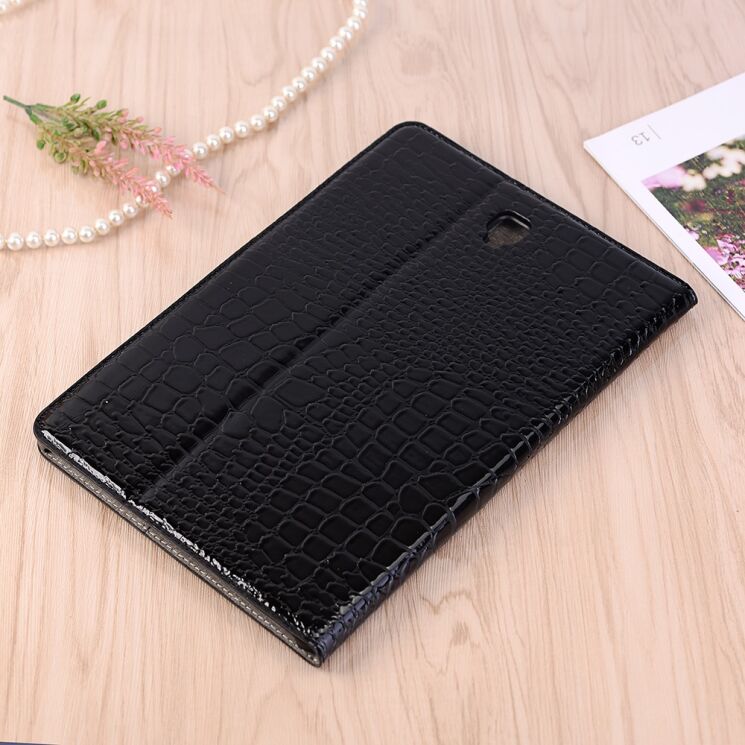 Чохол Deexe Crocodile Style для Samsung Galaxy Tab S4 10.5 (T830/835) - Black: фото 8 з 10