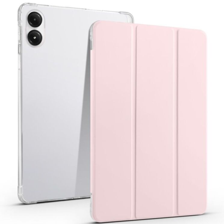 Чехол Deexe Crystal Back для Xiaomi Redmi Pad Pro / Poco Pad - Pink: фото 1 из 5