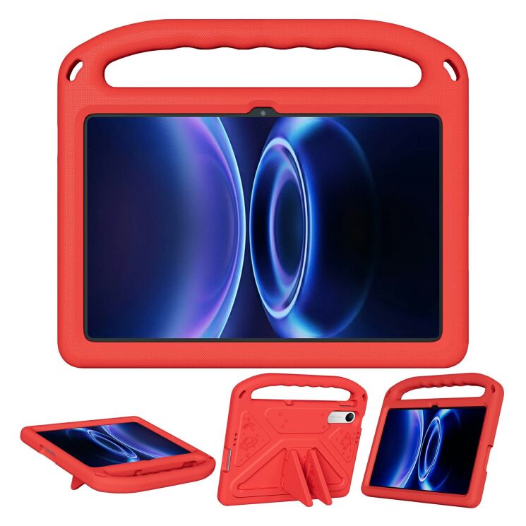 Чехол Deexe KickStand Cover для Xiaomi Redmi Pad 2 SE / Pad 2 9.7 - Red (407909R) Чехол Deexe KickStand Cover для Xiaomi Redmi Pad 2 SE / Pad 2 9.7 - Red: фото 2 из 7