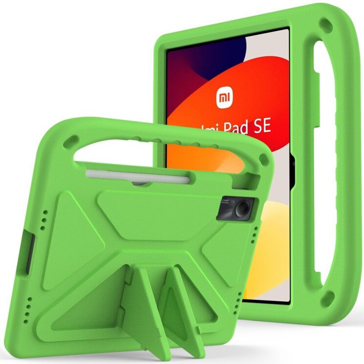 Чехол Deexe KickStand Cover для Xiaomi Redmi Pad SE - Green: фото 1 из 7