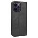 Чехол Deexe Retro Style для Apple iPhone 14 Pro Max - Black (301263B). Фото 3 из 11