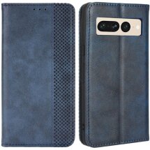 Чехол Deexe Retro Style для Google Pixel 7 Pro - Blue: фото 1 из 7