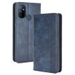 Чехол Deexe Retro Style для OnePlus Nord N100 - Blue (271805L)