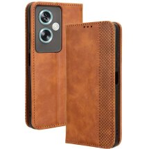 Чехол Deexe Retro Style для OnePlus Nord N30 SE - Brown: фото 1 из 7