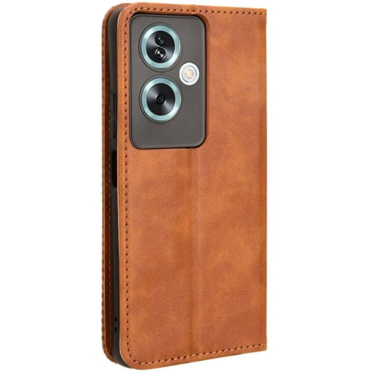 Чехол Deexe Retro Style для OnePlus Nord N30 SE - Brown: фото 6 из 7