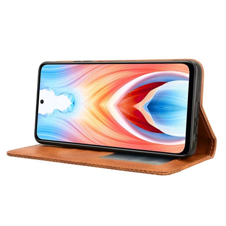 Чехол Deexe Retro Style для OnePlus Nord N30 SE - Brown: фото 3 из 7