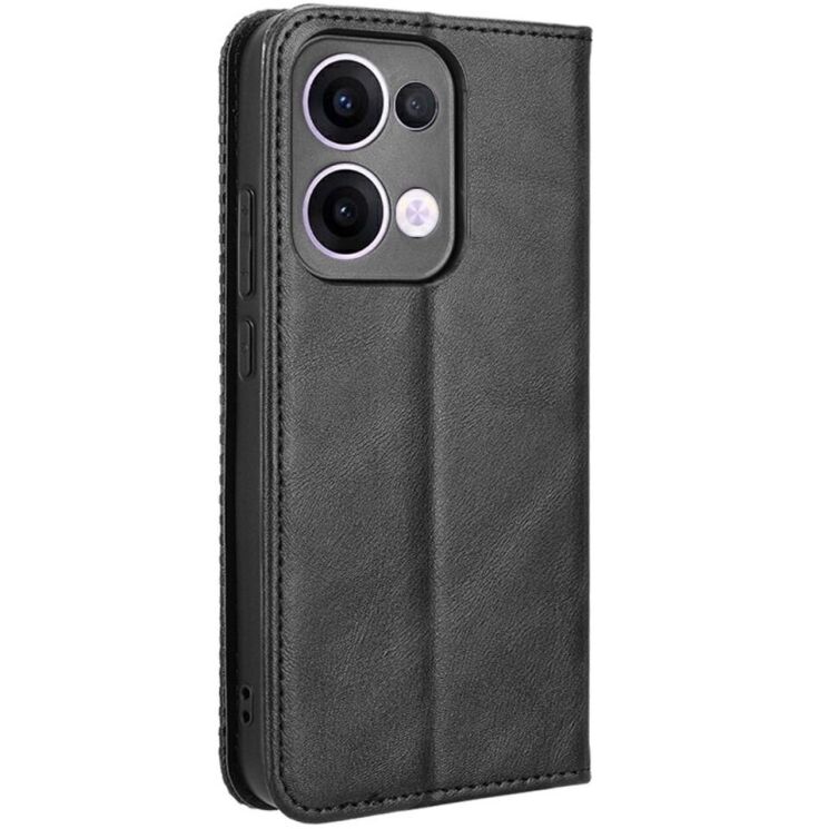 Чохол Deexe Retro Style для OPPO Reno 13 5G - Black: фото 6 з 7