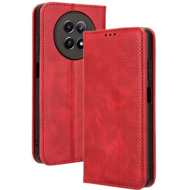 Чехол Deexe Retro Style для Realme 12 5G / 13 5G - Red: фото 1 из 7