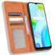 Чехол Deexe Retro Style для Realme C30 / Narzo 50i Prime - Brown (305901Z). Фото 2 из 7