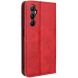 Чехол Deexe Retro Style для Realme C65 - Red (353900R). Фото 5 из 7
