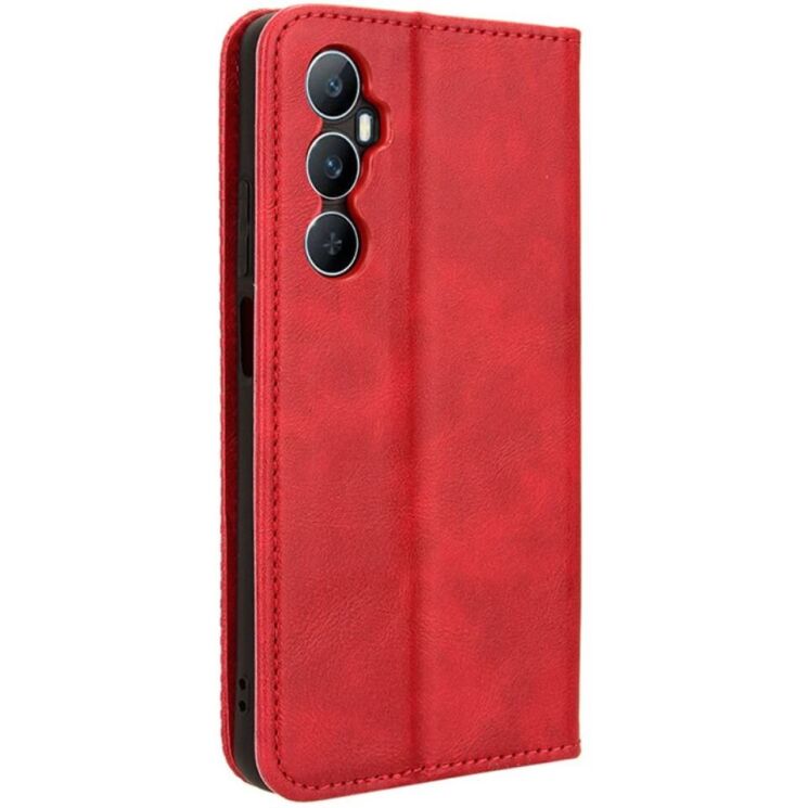Чехол Deexe Retro Style для Realme C65 - Red: фото 5 из 7