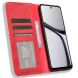 Чехол Deexe Retro Style для Realme C65 - Red (353900R). Фото 2 из 7