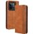 Чохол Deexe Retro Style для Realme GT 7 Pro - Brown: фото 1 з 7