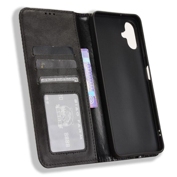 Чохол Deexe Retro Style для Samsung Galaxy A06 (A065) - Black: фото 4 з 7