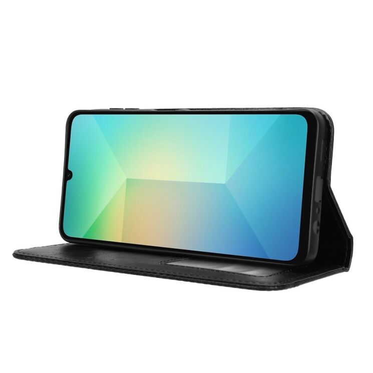 Чохол Deexe Retro Style для Samsung Galaxy A06 (A065) - Black: фото 3 з 7