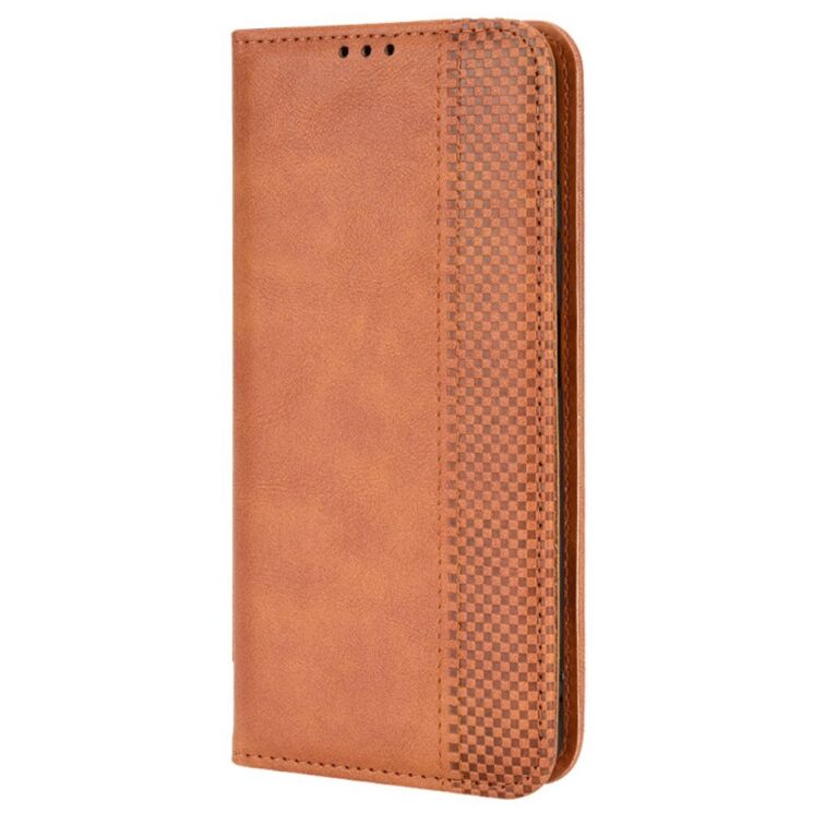 Чехол Deexe Retro Style для Xiaomi Poco M4 Pro 4G - Brown: фото 2 из 9