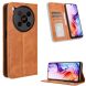 Чехол Deexe Retro Style для ZTE Nubia V70 Max - Brown (381202Z). Фото 2 из 18