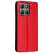 Чехол Deexe Rhombus Book для Motorola Moto G15 / G15 Power - Red (372611R). Фото 8 из 10