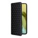 Чохол Deexe Rhombus Book для Motorola Moto G86 - Black (383318B). Фото 6 з 10